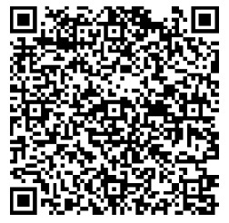 QR code para abrir o cadastro de dizimistas da Paróquia Rainha dos Apóstolos